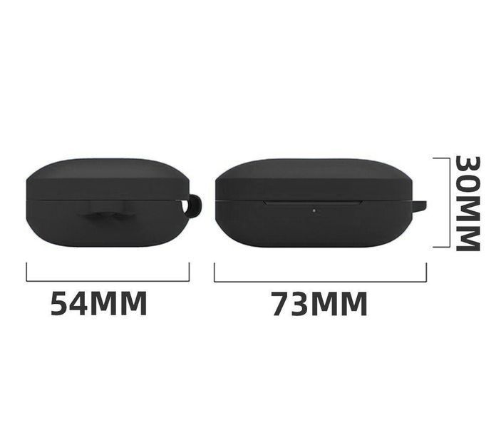 Чохол для навушників BeCover Silicon для OnePlus Buds Pro 2 Black (712016) 553825 фото