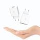 Зарядний пристрій SkyDolphin SC30L (2USB, 2.1A) White (MZP-000112) + кабель Lightning 382882 фото 2