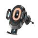 Автомобільний зарядний пристрій з тримачем Promate PowerMount-2 Black 530512 фото 1