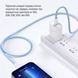 Кабель ColorWay USB Type-C + USB Type-C (M/M), 3.0 А, 1 м, Blue (CW-CBPDCC061-BL) 525064 фото 10