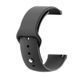 Силіконовий ремінець BeCover для Xiaomi iMi KW66/Mi Watch Color/Haylou LS01/Watch S1 Active Black (706356) 365924 фото 1
