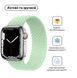 Ремінець Armorstandart Braided Solo Loop для Apple Watch 42mm/44mm/45mm/49mm Mint Size 10 (172 mm) (ARM64912) 463071 фото 1