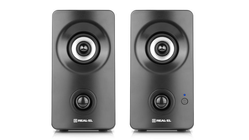 Акустична система REAL-EL S-405 Black 536299 фото