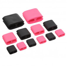 Органайзер для кабеля Armorstandart Smart Admin 12 шт Black/Pink (ARM56207)