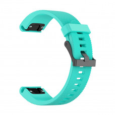 Ремінець для Garmin QuickFit 20 Dots Silicone Band Teal (QF20-STSB-TEAL)