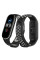 Ремінець BeCover Nike Style для Xiaomi Mi Smart Band 5/Mi Smart Band 6 Black-Gray (705151)