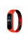 Ремінець BeCover Elastic Nylon Style для Xiaomi Mi Smart Band 5/Mi Smart Band 6 Size S Black/Red (706135)