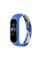 Ремінець BeCover Elastic Nylon Style для Xiaomi Mi Smart Band 5/Mi Smart Band 6 Size S Blue/White (706140)