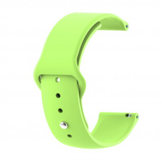 Силіконовий ремінець BeCover для Samsung Galaxy Watch 46mm/Watch 3 45mm/Gear S3 Classic/Gear S3 Frontier Lime (706323)