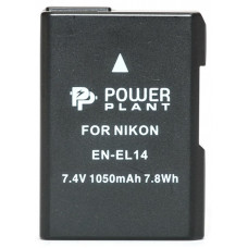 Акумулятор PowerPlant Nikon EN-EL14 Chip 1050mAh (DV00DV1290)