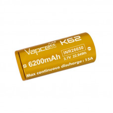 Акумулятор Vapcell 26650 6200mAh 1шт