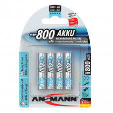 Акумулятори Ansmann AAA/HR03 NI-MH 800 mAh BL 4 шт