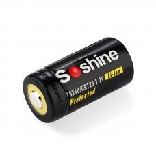 Акумулятор Soshine Protected CR123A/16340 3.7V 700mAh 1шт