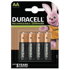 Акумулятор Duracell Rechargeable DX1500 Ni-MH AA/HR06 2500 mAh BL 4шт