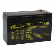 Акумуляторна батарея Gemix 12V 7AH (LP12-7.0) AGM