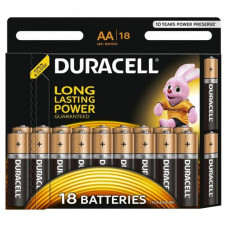 Батарейка Duracell Plus AA/LR06 BL 18шт