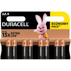 Батарейка Duracell Duralock Basic AA/LR06 BL 8шт