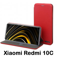 Чохол-книжка BeCover Exclusive для Xiaomi Redmi 10C Burgundy Red (707948)