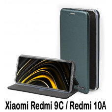 Чохол-книжка BeCover Exclusive для Xiaomi Redmi 9C/Redmi 10А Dark Green (707950)