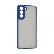 Чохол-накладка Armorstandart Frosted Matte для Samsung Galaxy S21 FE SM-G990 Navy Blue (ARM70488)