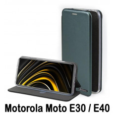 Чохол-книжка BeCover Exclusive для Motorola Moto E30/E40 Dark Green (707907)
