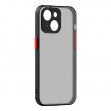 Чохол-накладка Armorstandart Frosted Matte для Apple iPhone 14 Black (ARM64473)