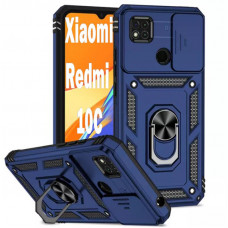 Чохол-накладка BeCover Military для Xiaomi Redmi 10C Blue (707426)