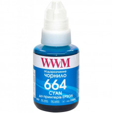 Чорнило WWM Epson L110/210/300 Cyan (E664C) 140г