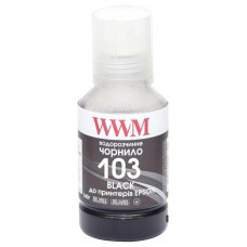 Чорнило WWM Epson L3100/3110/3150 (Black) (E103B) 140г