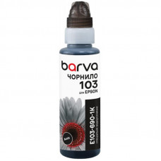Чорнило Barva Epson 103 BK (Black) (E103-690-1K) флакон OneKey (1K), 100 мл