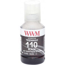 Чорнила WWM Epson M1100/M1120 (Black Pigment) (E110BP) 140г