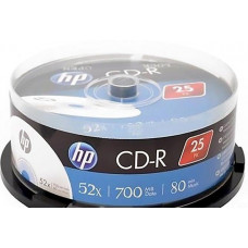 Диски CD-R HP (69311 /CRE00015-3) 700MB 52x, шпиндель, 25 шт