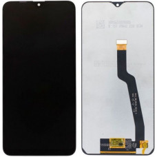 Дисплей Samsung SM-A105/M105 Galaxy A10/M10 (2019) у зборі з сенсором black service orig (L14096)