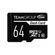 Карта пам`ятi MicroSDXC 64GB UHS-I Class 10 Team Dash Card + SD-adapter (TDUSDX64GUHS03)