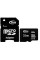 Карта пам`ятi MicroSDHC 32GB UHS-I Class 10 Team Black + SD-adapter (TUSDH32GCL10U03)