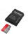 Карта пам`ятi MicroSDXC 256GB UHS-I Class 10 SanDisk Ultra A1 R150MB/s + SD-adapter (SDSQUAC-256G-GN6MA)