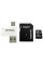 Карта пам`ятi MicroSDXC 64GB UHS-I Class 10 GOODRAM + SD-adapter + OTG Card reader (M1A4-0640R12)