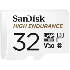 Карта пам`ятi MicroSDXC 32GB UHS-I/U3 Class 10 SanDisk High Endurance R100/W40MB/s + SD-adapter (SDSQQNR-032G-GN6IA)