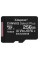 Карта пам`яті MicroSDXC 256GB UHS-I/U3 Class 10 Kingston Canvas Select Plus R100/W85MB/s (SDCS2/256GBSP)