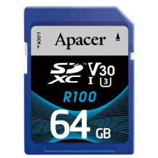 Карта пам`ятi SDXC 64GB UHS-I/U3 Class 10 Apacer (AP64GSDXC10U7-R)