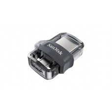 Флеш-накопичувач USB3.0 64GB OTG SanDisk Ultra Dual M3.0 Black (SDDD3-064G-G46)