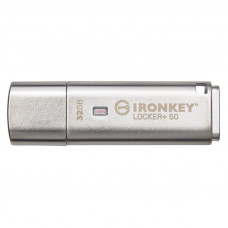 Флеш-накопичувач USB3.2 32GB Kingston IronKey Locker+ 50 (IKLP50/32GB)