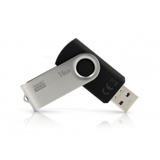 Флеш-накопичувач USB3.2 16GB GOODRAM UTS3 (Twister) Black (UTS3-0160K0R11)