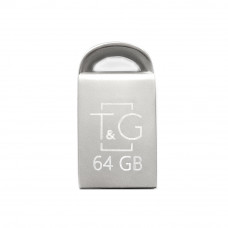 Флеш-накопичувач USB 64GB T&G 107 Metal Series Silver (TG107-64G)