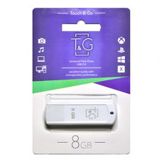 Флеш-накопичувач USB 8GB T&G 011 Classic Series White (TG011-8GBWH)