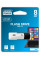 Флеш-накопичувач USB 8GB GOODRAM UCO2 (Colour Mix) Black/White (UCO2-0080KWR11)