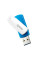 Флеш-накопичувач USB3.1 64GB Apacer AH357 Blue/White (AP64GAH357U-1)