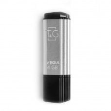 Флеш-накопичувач USB 4GB T&G 121 Vega Series Silver (TG121-4GBSL)