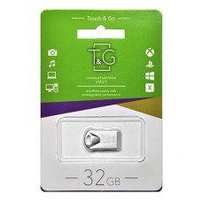 Флеш-накопичувач USB 32GB T&G 106 Metal Series Silver (TG106-32G)