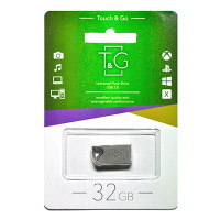 Флеш-накопичувач USB 32GB T&G 109 Metal Series Silver (TG109-32G)